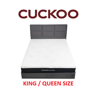 CUCKOO AIRFLEX KING / QUEEN SIZE 100% NATURAL LATEX 7 ZONE SPINE CARE SUPPORT MATTRESS