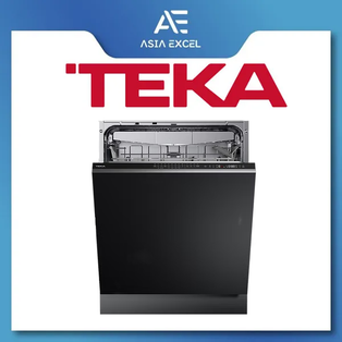 TEKA DFI 46950 BLACK FULLY INTEGRATED DUALCARE FUNCTION BUILT-IN DISHWASHER