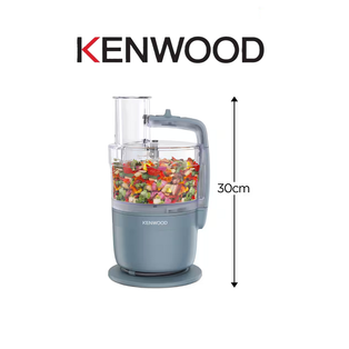 KENWOOD FDP23.140GY STORM BLUE MULTIPRO GO SINGLE SPEED + PULSE FOOD PROCESSOR