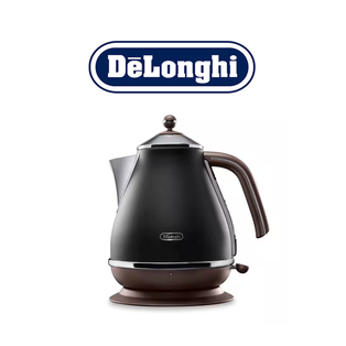 DE'LONGHI KBOV2001 BLACK/GREEN/AZURE/BEIGE ICONA VINTAGE BREAKFAST COLLECTION JUG KETTLE