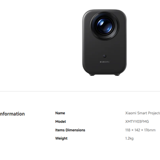 XIAOMI LCD DISPLAY 1920x1080P SMART PROJECTOR L1 / SMART PROJECTOR L1 PRO