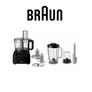 BRAUN FP3132BK BLACK PUREASE FOOD PROCESSOR