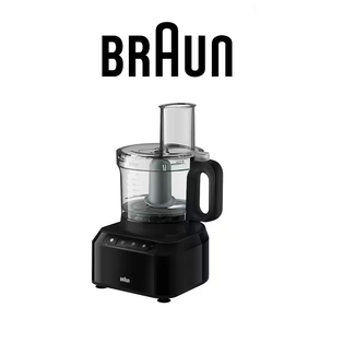 BRAUN FP3132BK BLACK PUREASE FOOD PROCESSOR