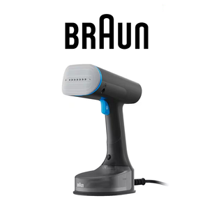 BRAUN GS5031BL BLACK/BLUE QUICKSTYLE 5 ANTI-DRIP GARMENT STEAMER
