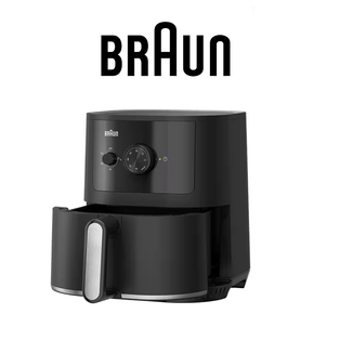 BRAUN HF3000 BLACK MULTIFRY 3 | 12 COOKING PROGRAMMES | AIR FRYER