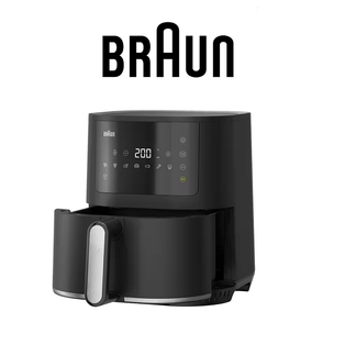 BRAUN HF3030 BLACK MULTIFRY 3 | 8 AUTOMATIC COOKING PROGRAMMES | AIR FRYER
