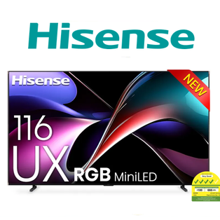 HISENSE HS116UX 116 INCH RGB MINI-LED AI SMART TV