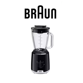 BRAUN JB1050BK BLACK POWERBLEND 1 GLASS GOBLET JUG BLENDER