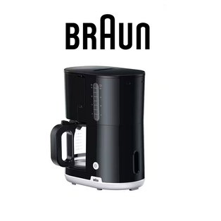 BRAUN KF1100BK BLACK BREAKFAST 1 SERIES OPTIBREW TECHNOLOGY DRIP COFFEE MAKER