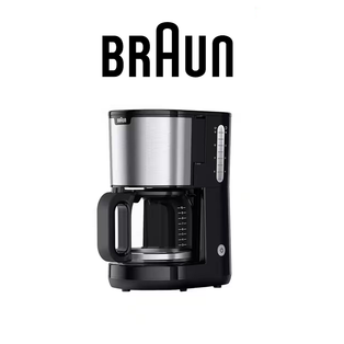 BRAUN KF1500.BK BLACK PURSHINE SERIES OPTIBREW SYSTEM DRIP COFFEE MAKER