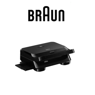 BRAUN SM5001 BLACK SNACKMAKER 5 INTEGRATED GREASE-COLLECTOR SANDWICH MAKER