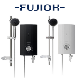 FUJIOH FZ-WH5033D BLACK/WHITE INSTANT HEATER WITH HANDSHOWER SET AND DC INVERTER BOOSTER PUMP