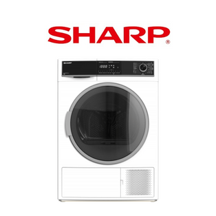SHARP KD-HD9S7GW-W 9KG WHITE FRONT LOAD HEAT PUMP DRYER