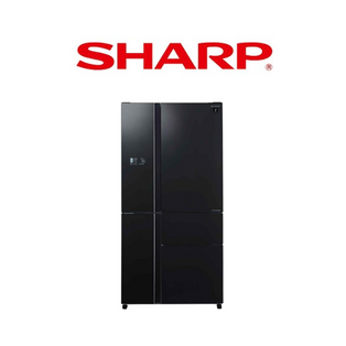 SHARP SJ-FX660S2-BK FREX 660L BLACK FRENCH TOUCH CONTROL REFRIGERATOR