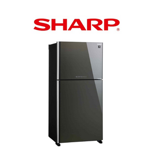 SHARP SJ-PG51P2 512L SILVER J-TECH INVERTER PLASMACLUSTER ION 2 DOOR REFRIGERATOR