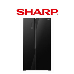 SHARP SJ-SS52EG-BK 521L INVERTER BLACK SIDE BY SIDE REFRIGERATOR